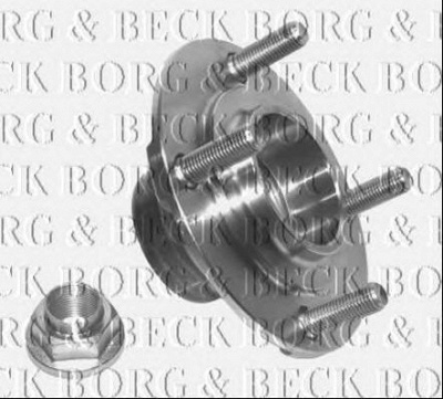 BORG & BECK bwk537 -  Комплект подшипника ступицы колеса